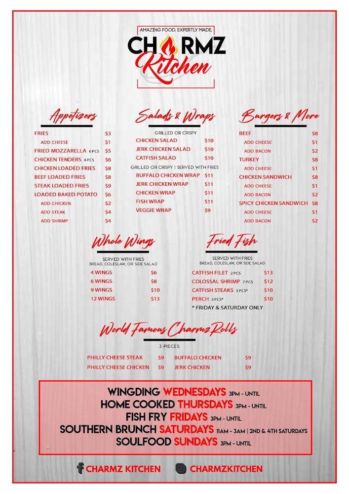 Aces Cafe Menu image 1